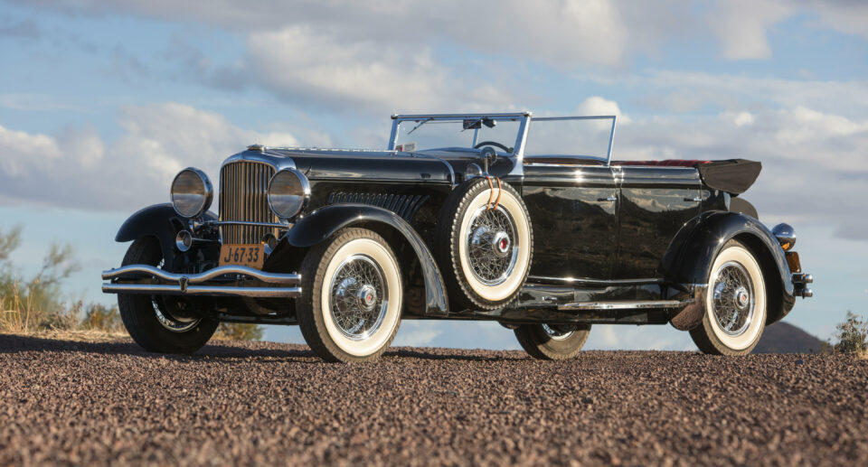 1931 Duesenberg Model J Convertible Sedan Chassis no. 2465 Engine no. J-446
